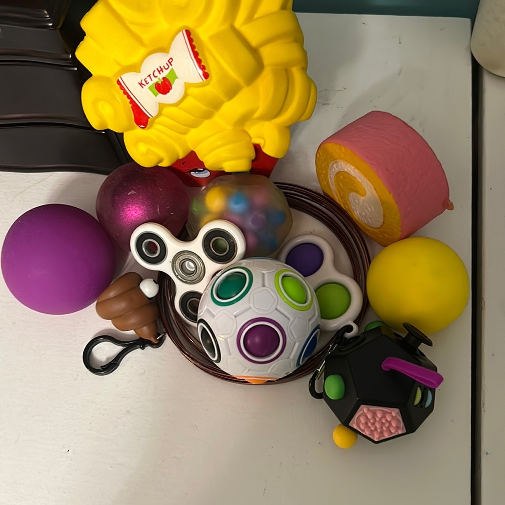 assorted fidgets